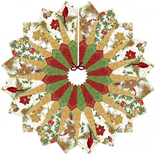 Dresden Table Topper, Tree Skirt & Placemats by 
